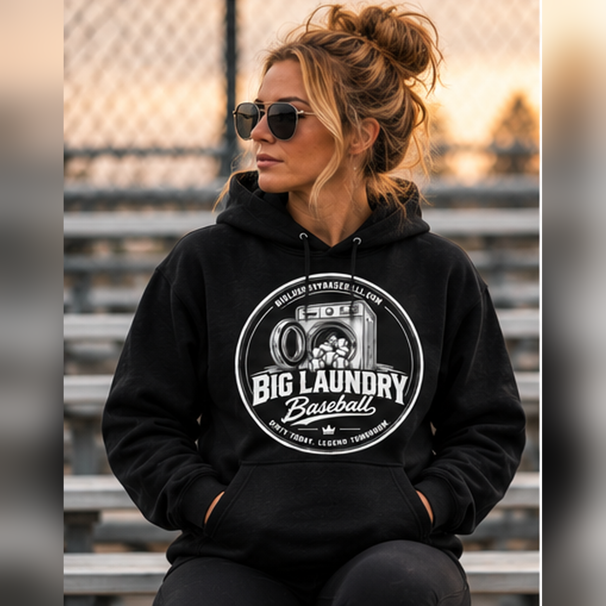 Spin Cycle Adult Hoodie