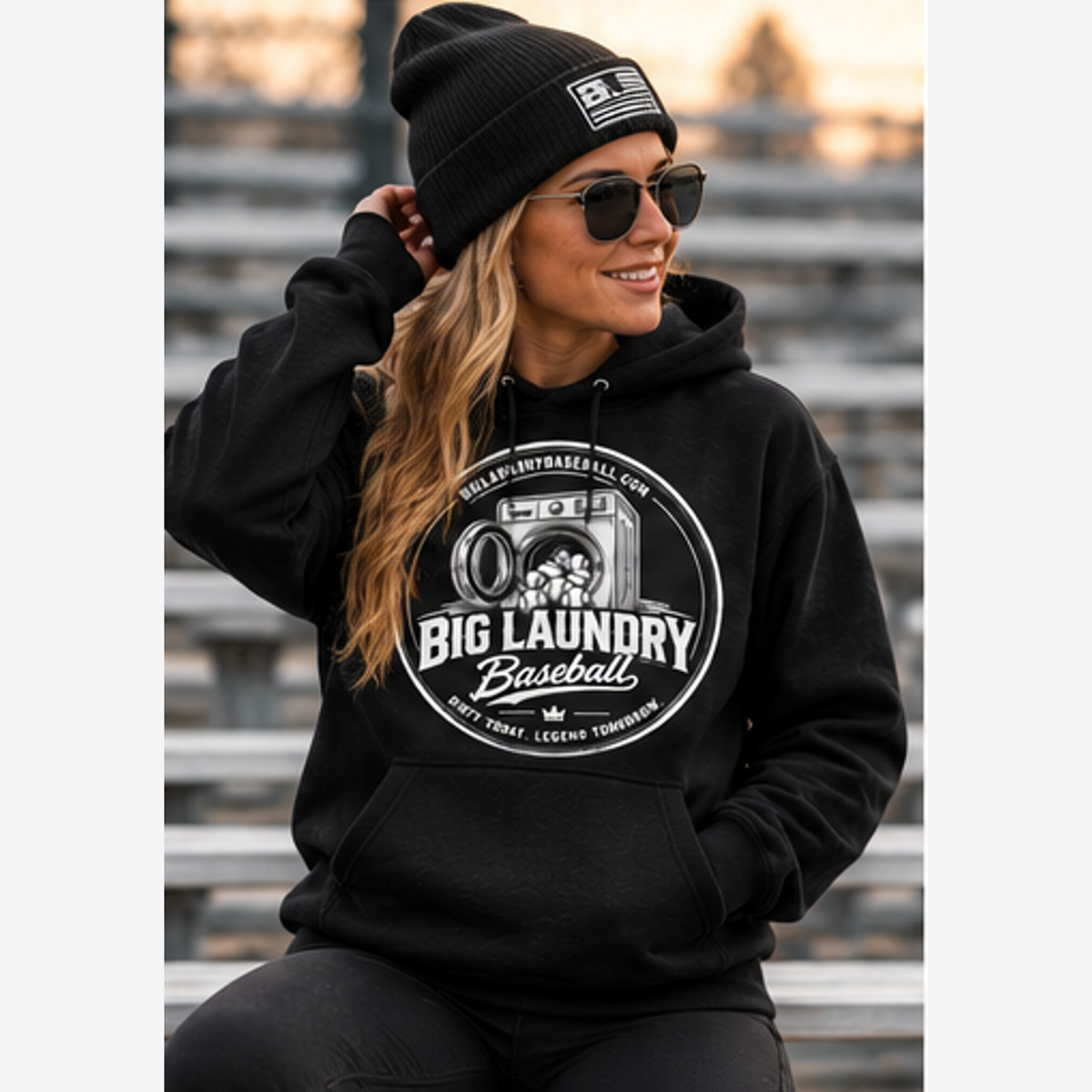 Spin Cycle Adult Hoodie